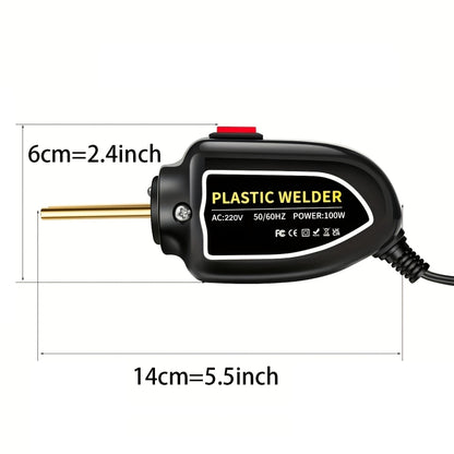 Hot Stapler Plastic Welding Machine Car Bumper Repair Kit Plier, AU Plug, AU Plug
