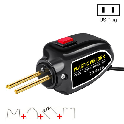 Hot Stapler Plastic Welding Machine Car Bumper Repair Kit Plier, US Plug, US Plug