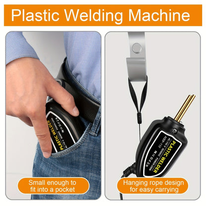 Hot Stapler Plastic Welding Machine Car Bumper Repair Kit Plier, US Plug, US Plug