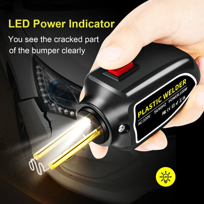 Hot Stapler Plastic Welding Machine Car Bumper Repair Kit Plier, UK Plug, UK Plug