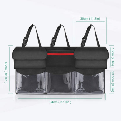 Car Trunk Oxford Cloth Storage Bag Trunk Hanging Bag Tool Kit, Car Trunk Storage Bag