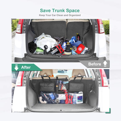 Car Trunk Oxford Cloth Storage Bag Trunk Hanging Bag Tool Kit, Car Trunk Storage Bag