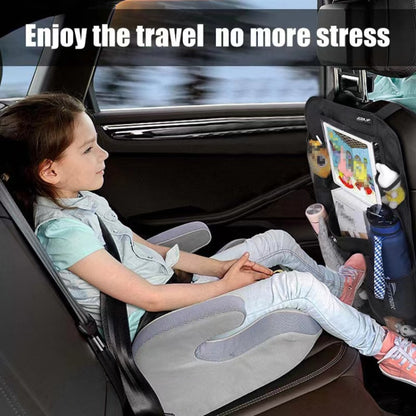 Car Rear Seat Oxford Cloth Storage Bag Car Seat Back Anti-kick Pad, Car Seat Back Anti-kick Pad