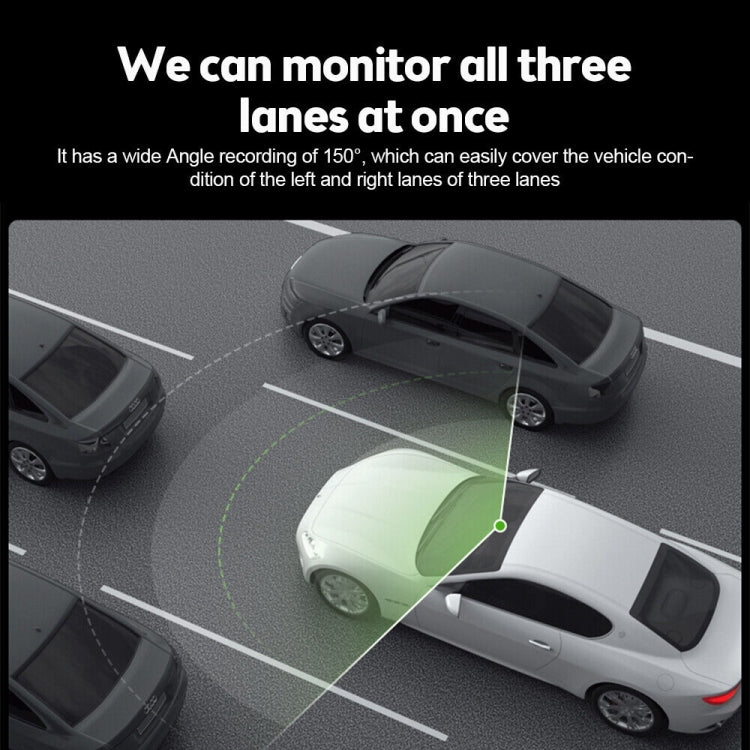 Car 1080P HD WiFi Driving Recorder, Supports Mobile APP Link & Automatic Loop Recording, Car WiFi Driving Recorder