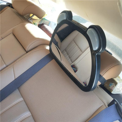 Car Baby Auxiliary Viewing Mirror with LED Remote Control Light + USB Charging