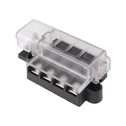 4 Way Fuse Block with Fuses and Terminals, 4 Way