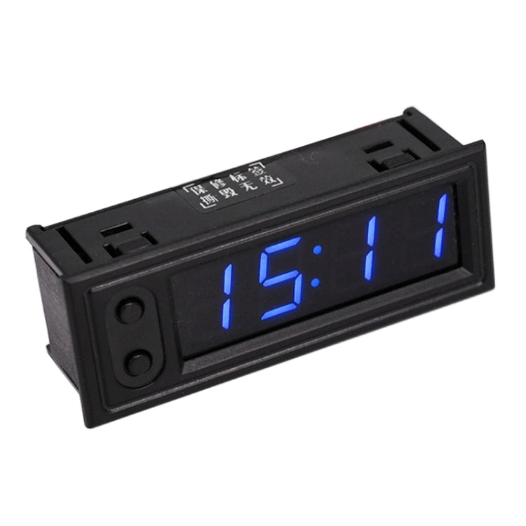 3 in 1 DC5-50V Car High-precision Electronic LED Luminous Clock + Thermometer + Voltmeter, 3 in 1 DC5-50V Red, 3 in 1 DC5-50V 3 in 1 DC5-50V, 3 in 1 DC5-50V Green, 3 in 1 DC5-50V Blue