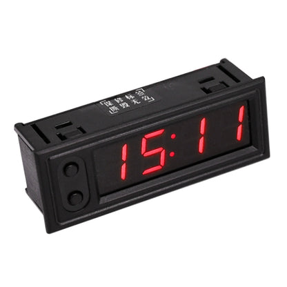 3 in 1 DC5-50V Car High-precision Electronic LED Luminous Clock + Thermometer + Voltmeter, 3 in 1 DC5-50V Red, 3 in 1 DC5-50V 3 in 1 DC5-50V, 3 in 1 DC5-50V Green, 3 in 1 DC5-50V Blue