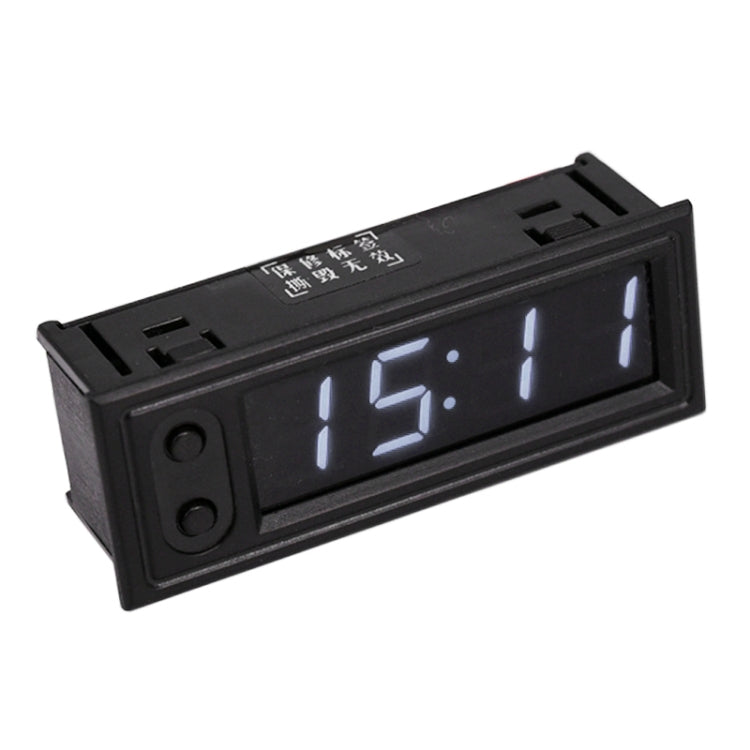 3 in 1 DC5-50V Car High-precision Electronic LED Luminous Clock + Thermometer + Voltmeter, 3 in 1 DC5-50V Red, 3 in 1 DC5-50V 3 in 1 DC5-50V, 3 in 1 DC5-50V Green, 3 in 1 DC5-50V Blue