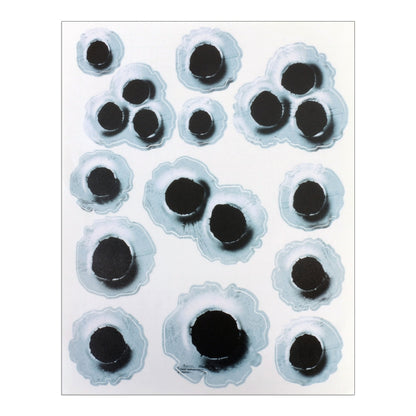 Car PVC Self-adhesive Bullet Hole Scratch Personalized Stickers, Bullet Hole 2