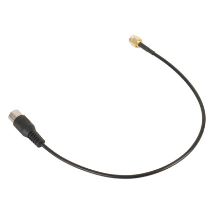 Car Shark TV Antenna IEC Female to SMA Male Adapter Cable, IEC to SMA