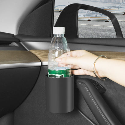 For Tesla Model Y / 3 4pcs / Set Car Door Water Cup Storage Holder, 4pcs / Set