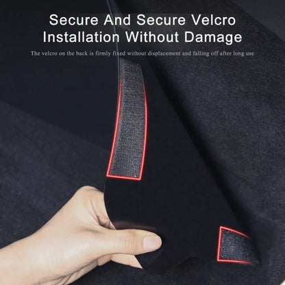 For Tesla Model Y 2pcs / Set Car Center Control Side Anti-Kick Pad, Center Console Side Anti-kick Pad