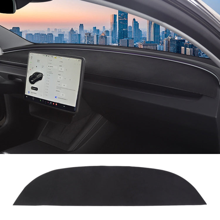 For Tesla Model 3 / Y Car Dashboard Lightproof Mat Sun Protection Sunshade Mat, Dashboard Lightproof Mat