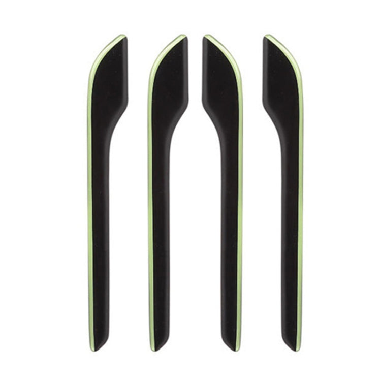 For Tesla Model 3 / Y 4pcs / Set Car Door Handle Luminous Decorative Sticker, Door Handle Decorative Sticker