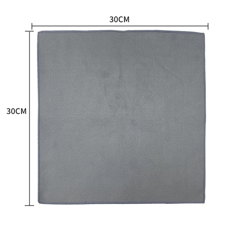 For Tesla General Car Microfiber Towel Cleaning Rag, Style: No LOGO, Size: 30 x 30cm, No LOGO
