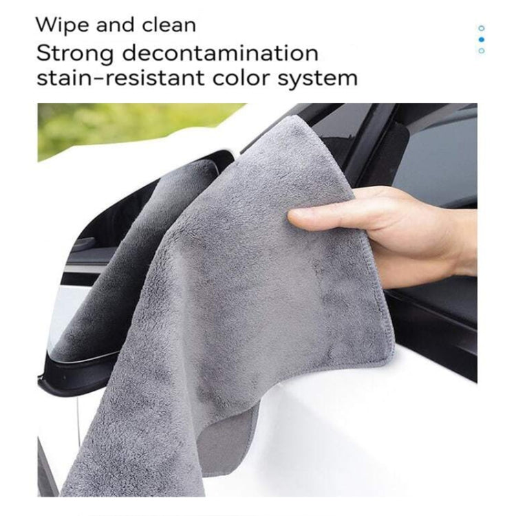 For Tesla General Car Microfiber Towel Cleaning Rag, Style: No LOGO, Size: 30 x 30cm, No LOGO