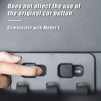 For Tesla Model Y 2021-2023 Car Snap-on Trunk Button Storage Hook, Trunk Button Hook