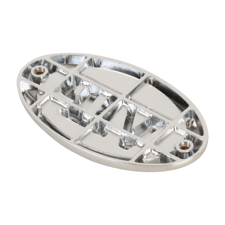 Car Oval Style VIP Metal Personalized Decorative Stickers, Size: 6.5 x 3.5 x 0.5cm, Oval Style VIP