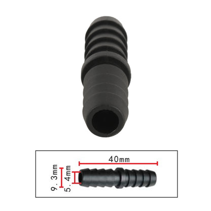 10pcs/Bag Car Straight Type Wiper Spray Nozzle Water Pipe Connection Tube, C403