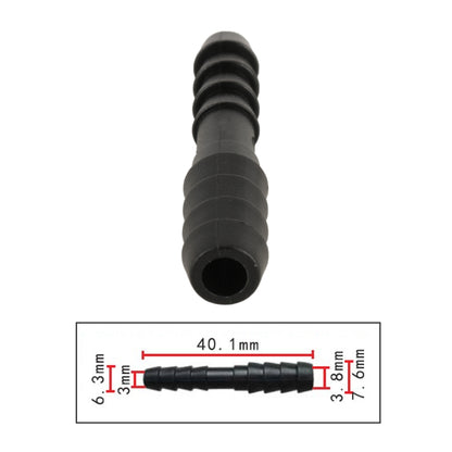 10pcs/Bag Car Straight Type Wiper Spray Nozzle Water Pipe Connection Tube, C404