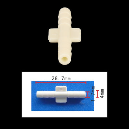 10pcs/Bag Car Straight Type Wiper Spray Nozzle Water Pipe Connection Tube, C446