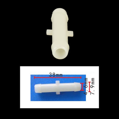 10pcs/Bag Car Straight Type Wiper Spray Nozzle Water Pipe Connection Tube, C448