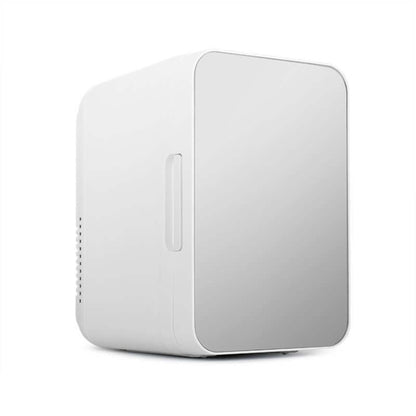 8L 37-48W Tempered Glass Panel Car / Home Mini Refrigerator, EU Plug, 8L, EU Plug (Gold), 8L, EU Plug (Silver)
