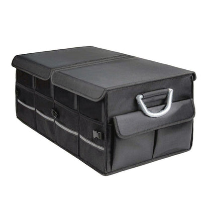 Hard Middle Partition Car Trunk Foldable Storage Box, Size: 58 x 40 x 30cm, Hard Middle Partition