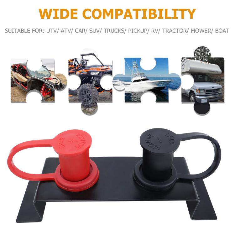 CP-5192 M10 Thick Stud Car RV Marine Battery Terminal Starter Battery Terminal Extender, CP-5192