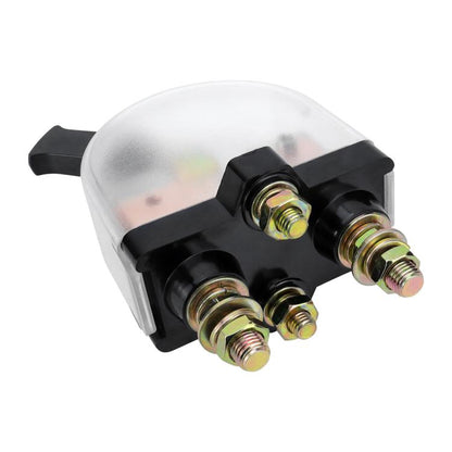 RV Yacht E-108 Battery High Current Power Off Main Switch, Transparent