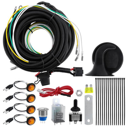 CP-5227 UTV / ATV Turn Signal Kit, Street Legal Kit with Toggle Switch, CP-5227