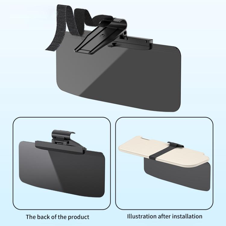 SHUNWEI SD-2302 Car Sun Visor Day Night Anti Glare Visor Adjustable Visor Protection Mirror, SD-2302