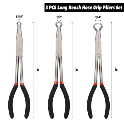 Extended Pointed Nose O-ring Pliers, Size: 3/4 inch, 3/4 inch