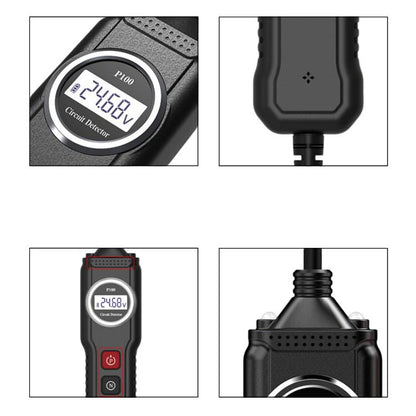 P100 5V-40V Electric Circuit Tester, Two Power Supply, Cable Length: 1.53m, P100