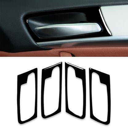 4pcs Set For BMW X5 E70 2008-2014 Car Door Handle Decorative Sticker, Left and Right Drive Universal, Door Handle