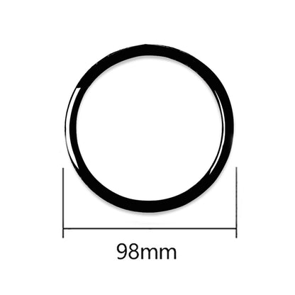 4pcs / Set Car Door Horn Ring Decorative Sticker for BMW X5 E70 2008-2013 / X6 E71 2009-2014, Left and Right Drive Universal, Door Horn Ring 4pcs