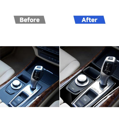 Car Right Drive Gear Panel Decorative Sticker for BMW X5 E70 2008-2013 / X6 E71 2009-2014, Basic Version, Right Drive Gear Panel, Basic Version