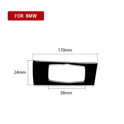 Car Right Drive Headlight Switch Panel Decorative Sticker for BMW E70 X5 / E71 X6 2008-2013, Right Drive Headlight Switch