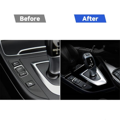 Car Left Drive Gear Panel Decorative Sticker for BMW Series 1 & 2 F20 / F21 2012-2015, For Series 1 & 2 F20 / F21, Left Drive