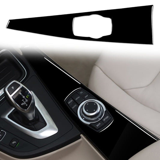 Car Left Drive Multimedia Panel Decorative Sticker for BMW Series 3 F30 2013-2018 / Series 3GT F34 2014-2018 / Series 4 F33 F34 F36 2014-2018, For Series 3 F30 / 3GT F34 / 4 F33 F34 F36, Left Drive