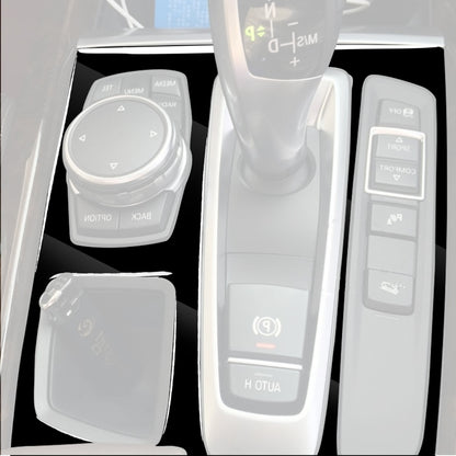 Car Right Drive Gear Panel Decorative Sticker for BMW X5 / X6 F15 F16 2014-2017, For X5 / X6 F15 F16, Right Drive