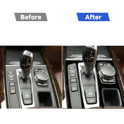 Car Left Drive Gear Panel Decorative Sticker for BMW X5 / X6 F15 F16 2014-2017, For X5 / X6 F15 F16, Left Drive