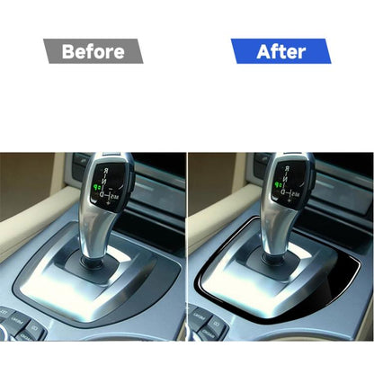 Car Right Drive Gear Panel Decorative Sticker for BMW Series 5 E60 2008-2010, For Series 5 E60 2008-2010, Right Drive