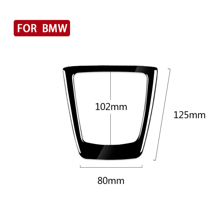 Car Gear Panel Decorative Sticker for BMW Z4 2009-2015, Left and Right Drive Universal, Gear Panel