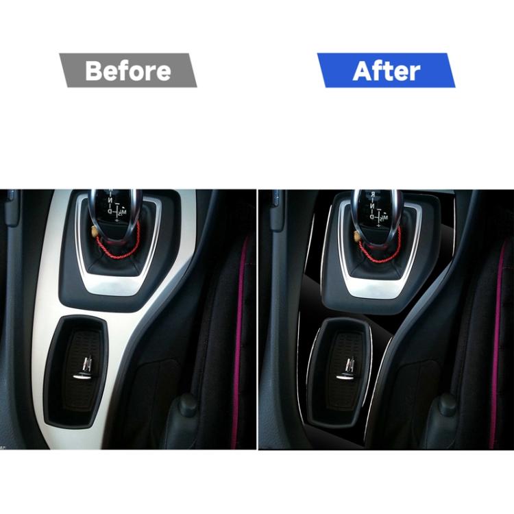 Car Right Drive Gear Panel Outer Frame Decorative Sticker for BMW X1 E84 2011-2015, For X1 E84 2011-2015 Outer Frame, Left Drive