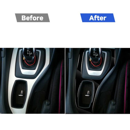 Car Right Drive Gear Panel Outer Frame Decorative Sticker for BMW X1 E84 2011-2015, For X1 E84 2011-2015 Outer Frame, Left Drive