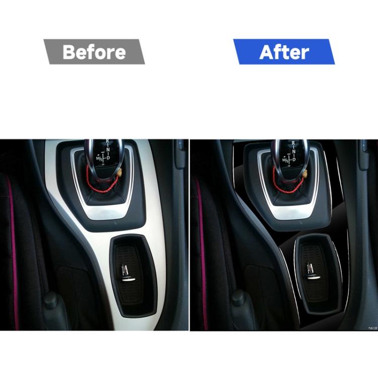 Car Left Drive Gear Panel Outer Frame Decorative Sticker for BMW X1 E84 2011-2015, For X1 E84 2011-2015 Outer Frame, Right Drive