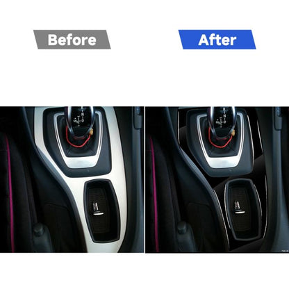 Car Left Drive Gear Panel Outer Frame Decorative Sticker for BMW X1 E84 2011-2015, For X1 E84 2011-2015 Outer Frame, Right Drive