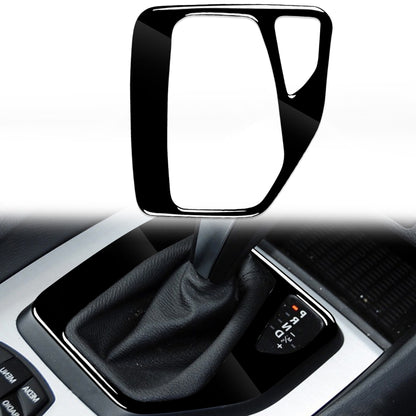 Car Right Drive Gear Panel Decorative Sticker for BMW X1 E84 2011-2015, For X1 E84 2011-2015, Left Drive